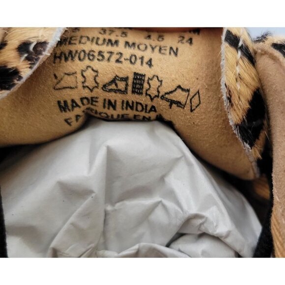 New - HUSH PUPPIES Haircalf Comfort Chukkas Leopard Women | 6.5 - Picture 14 of 16